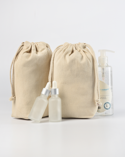 Cotton Twill Potli with base