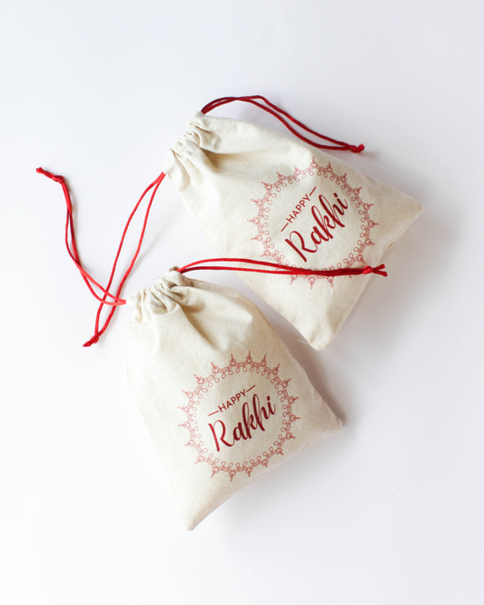 Rakhi Drawstring Potli