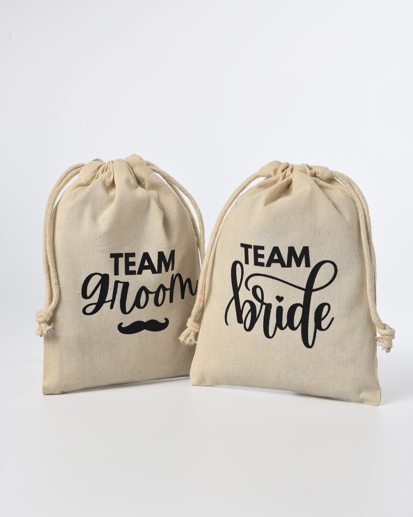 Team Bride Drawstring Potli