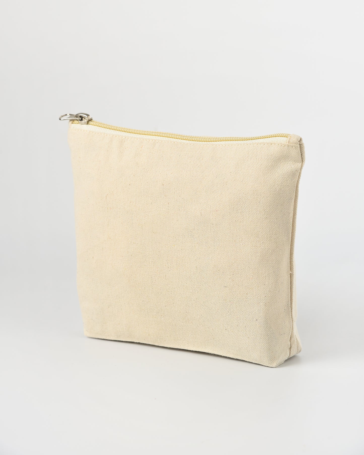 Cotton Zipper Flat with base