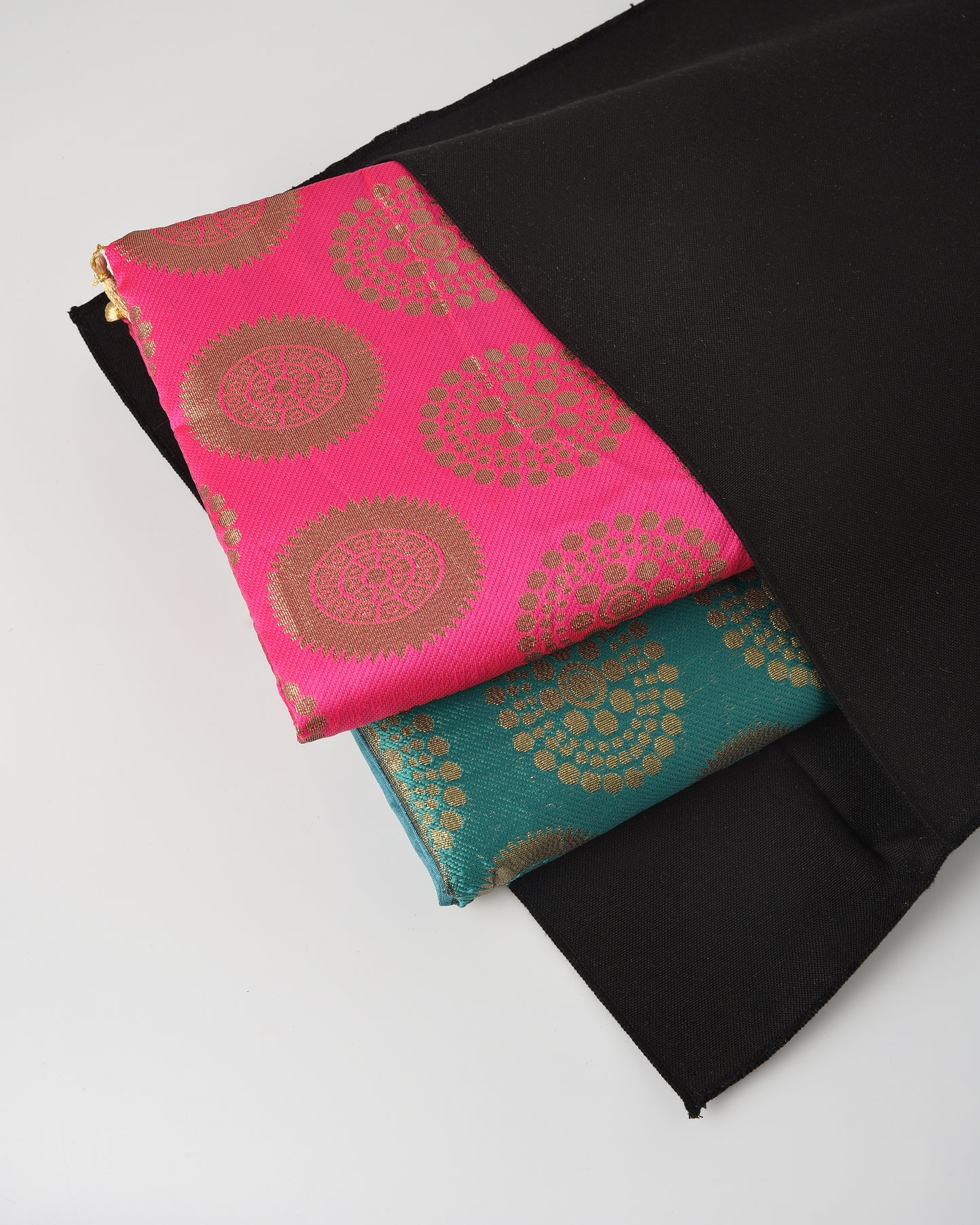 Black Flap Cover Bag