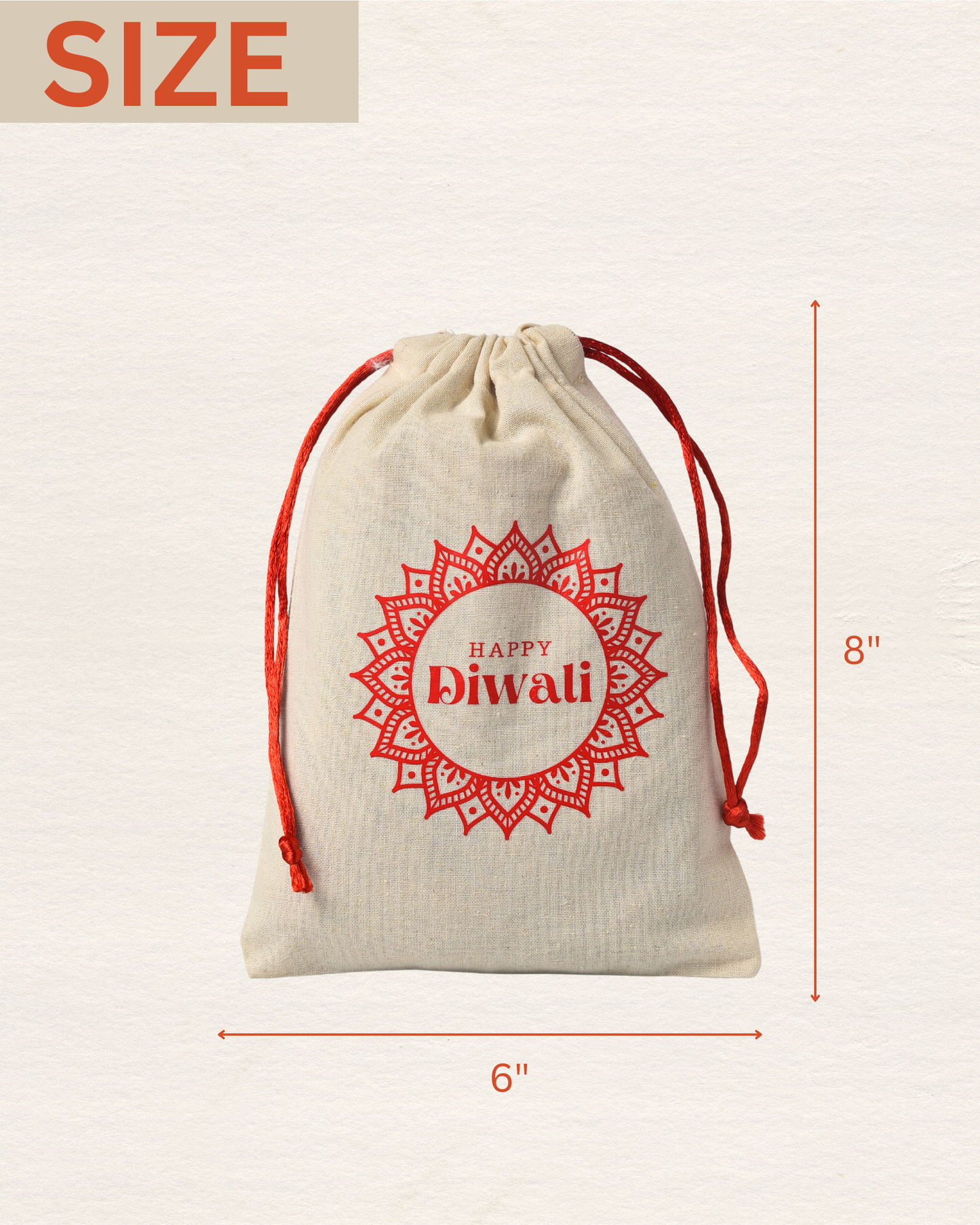 Diwalo Laddo Drawstring Potli