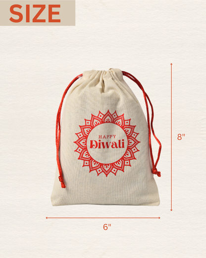 Diwalo Laddo Drawstring Potli