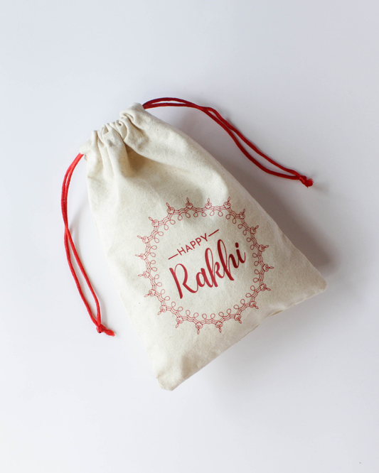 Rakhi Drawstring Potli