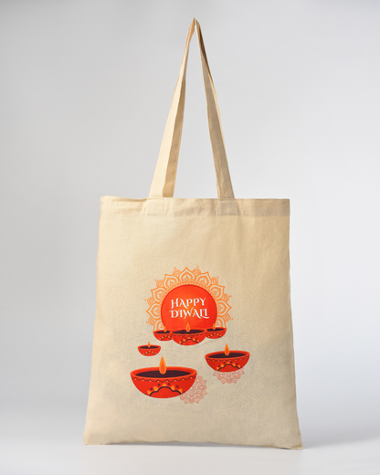 Diwali Greeting Tote Bag