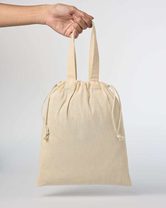 Drawstring Potli bag with Handle