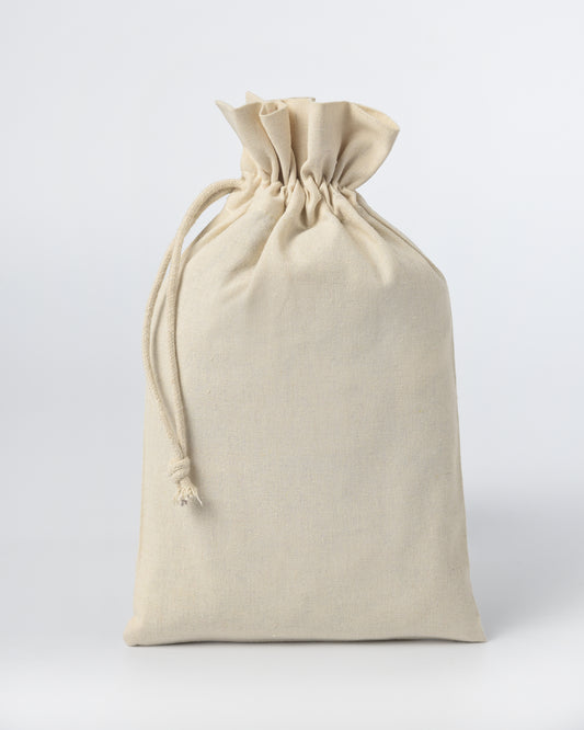 Cotton Drawstring Frill Potli