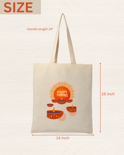 Diwali Greeting Tote Bag