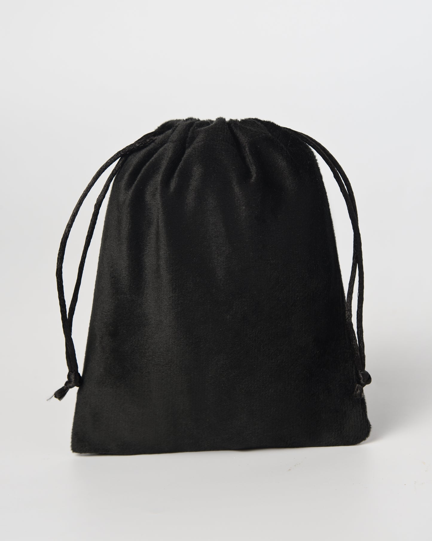 Black Velvet Drawstring Potli