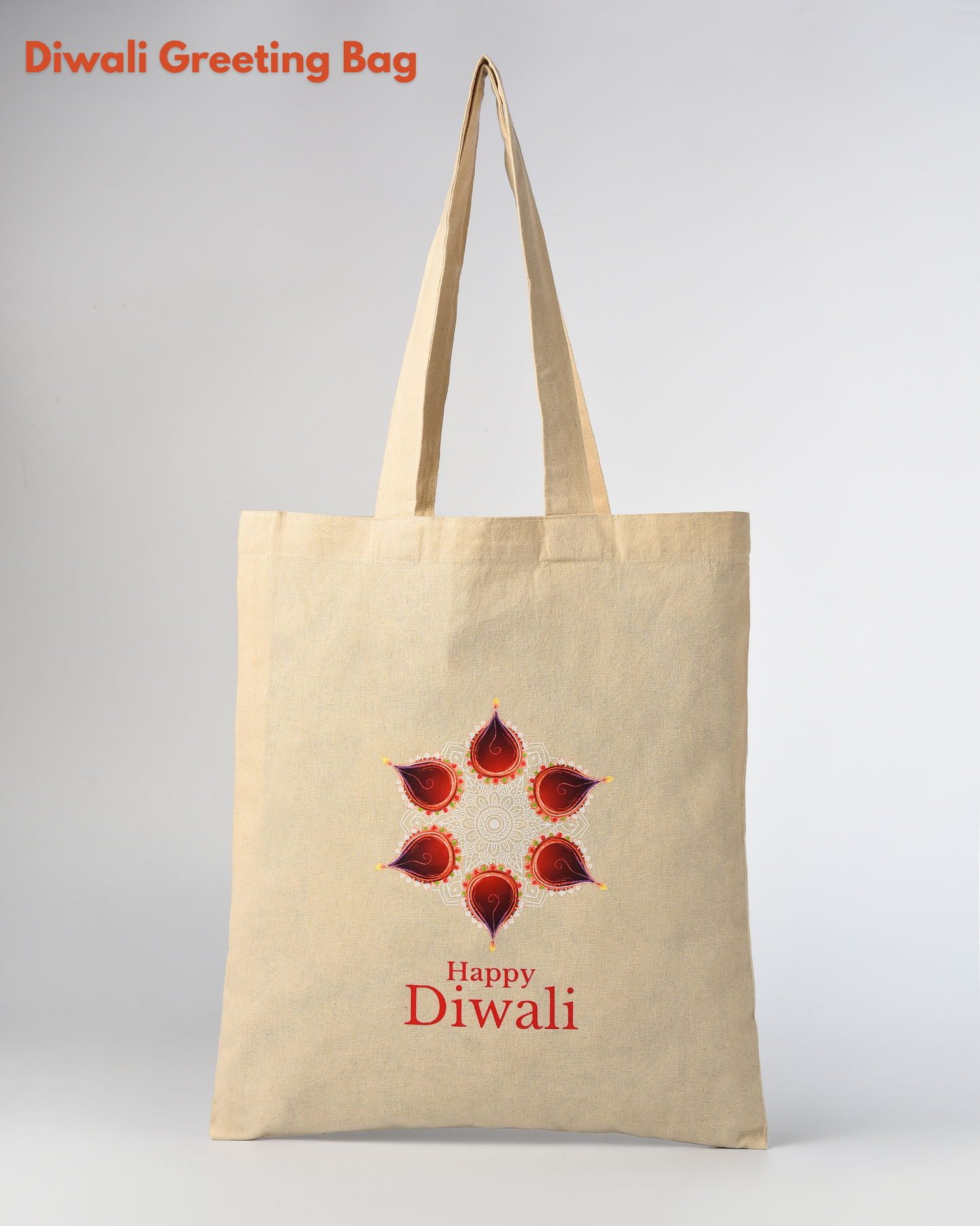 Diwali Diya tote bag