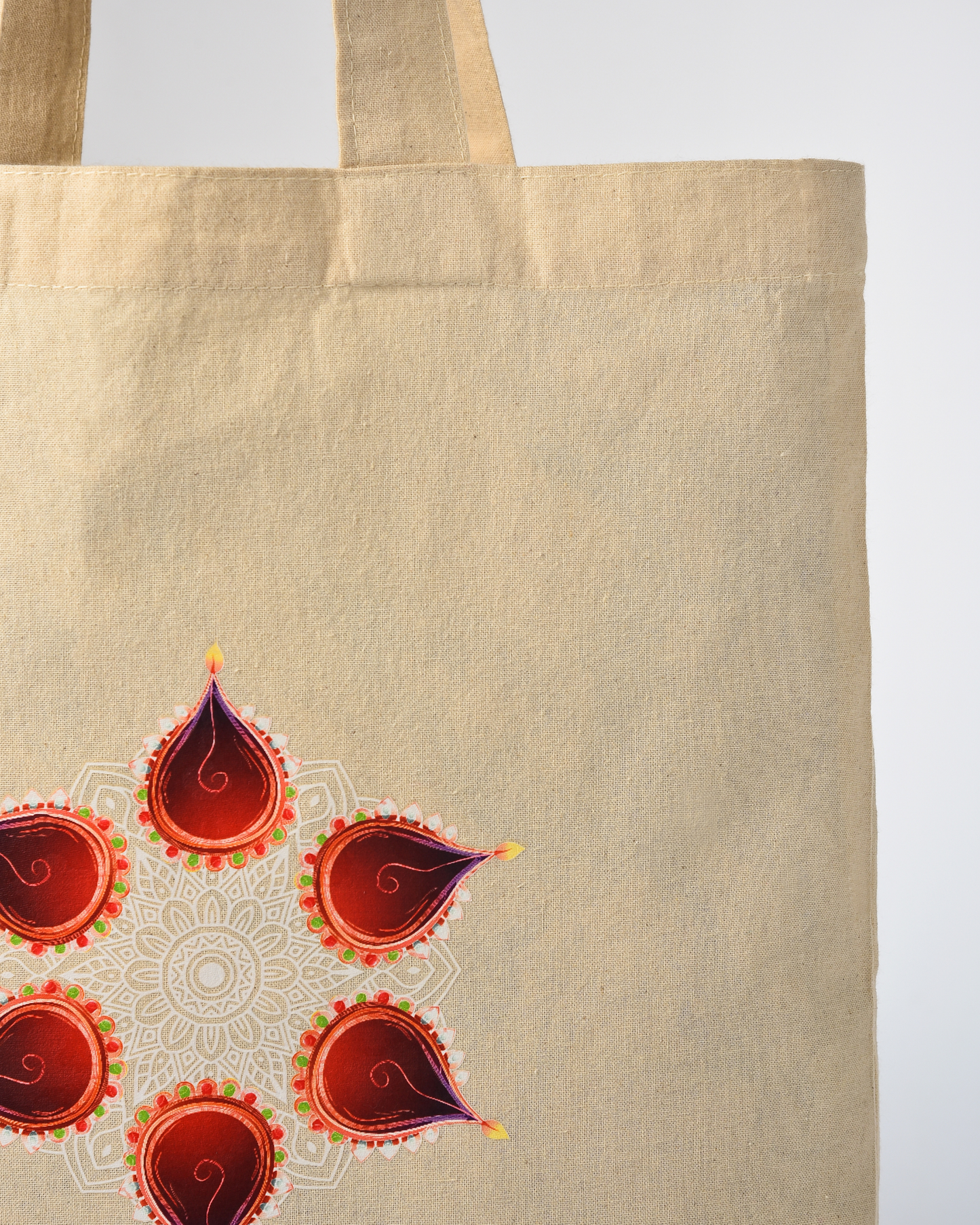 Diwali Diya tote bag
