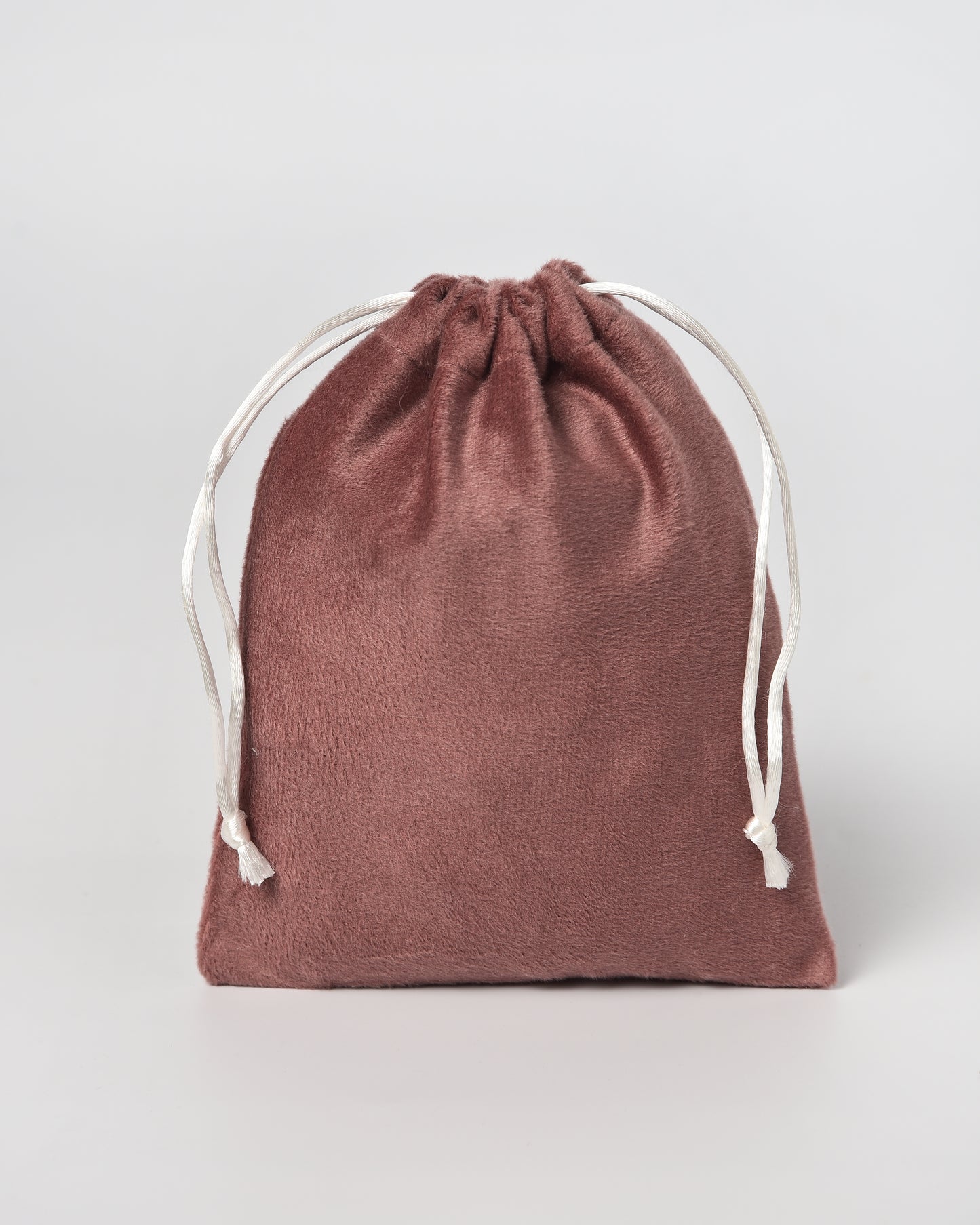 Onion Pink Velvet Drawstring Potli