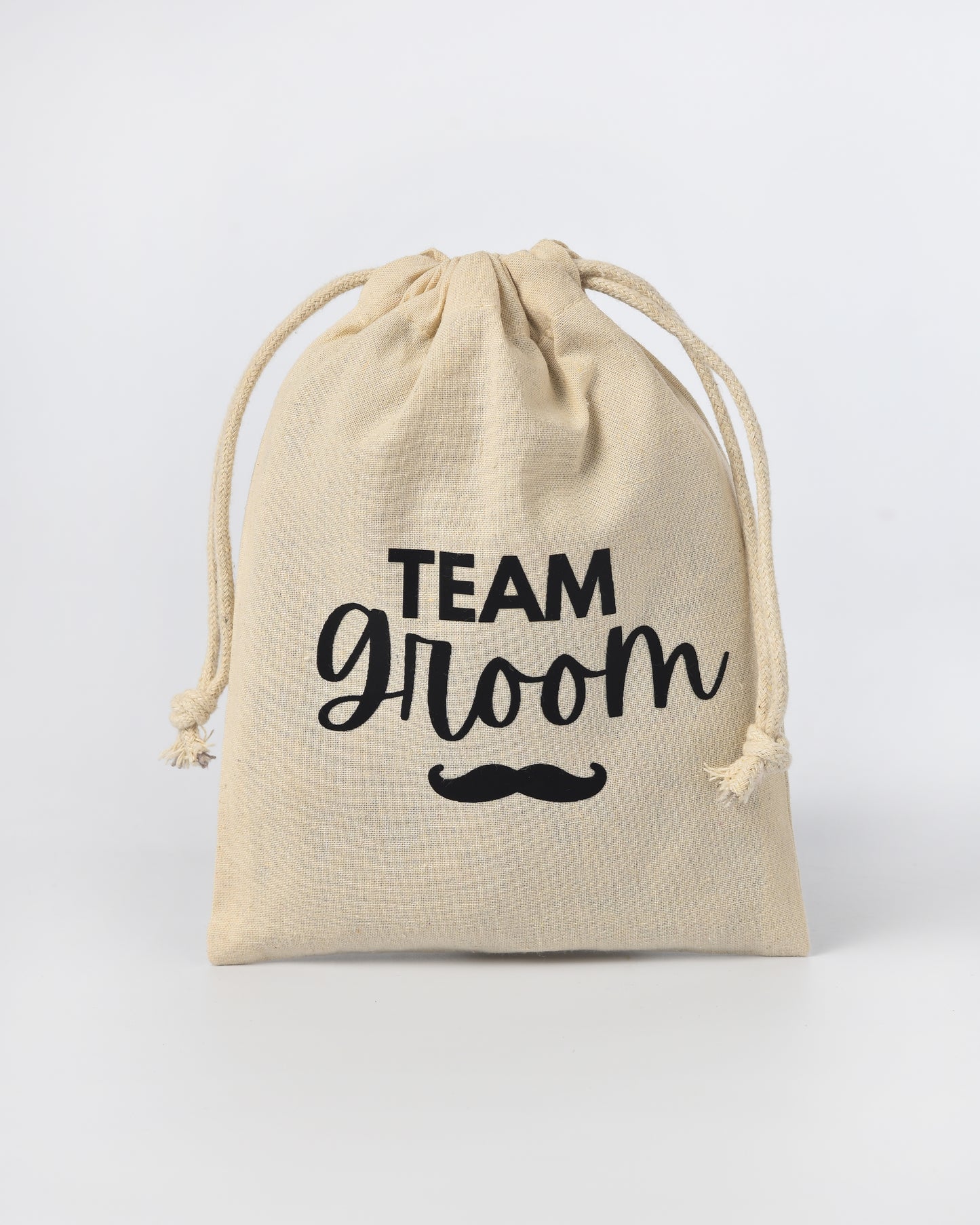 Team Groom Drawstring Potli