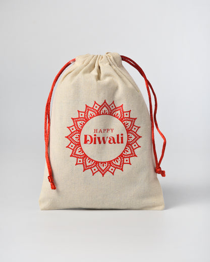 Diwalo Laddo Drawstring Potli