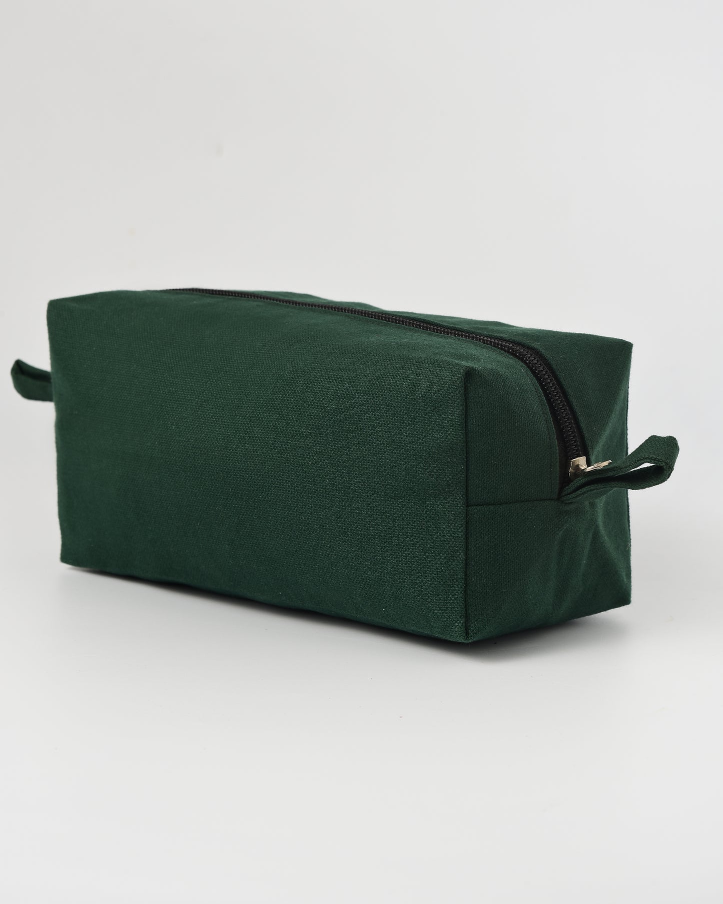 Green Canvas Zipper Box Kit