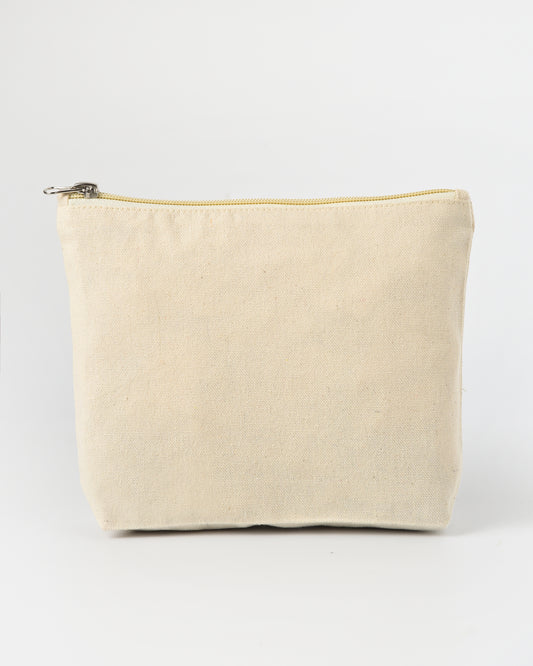 Cotton Zipper Flat with base