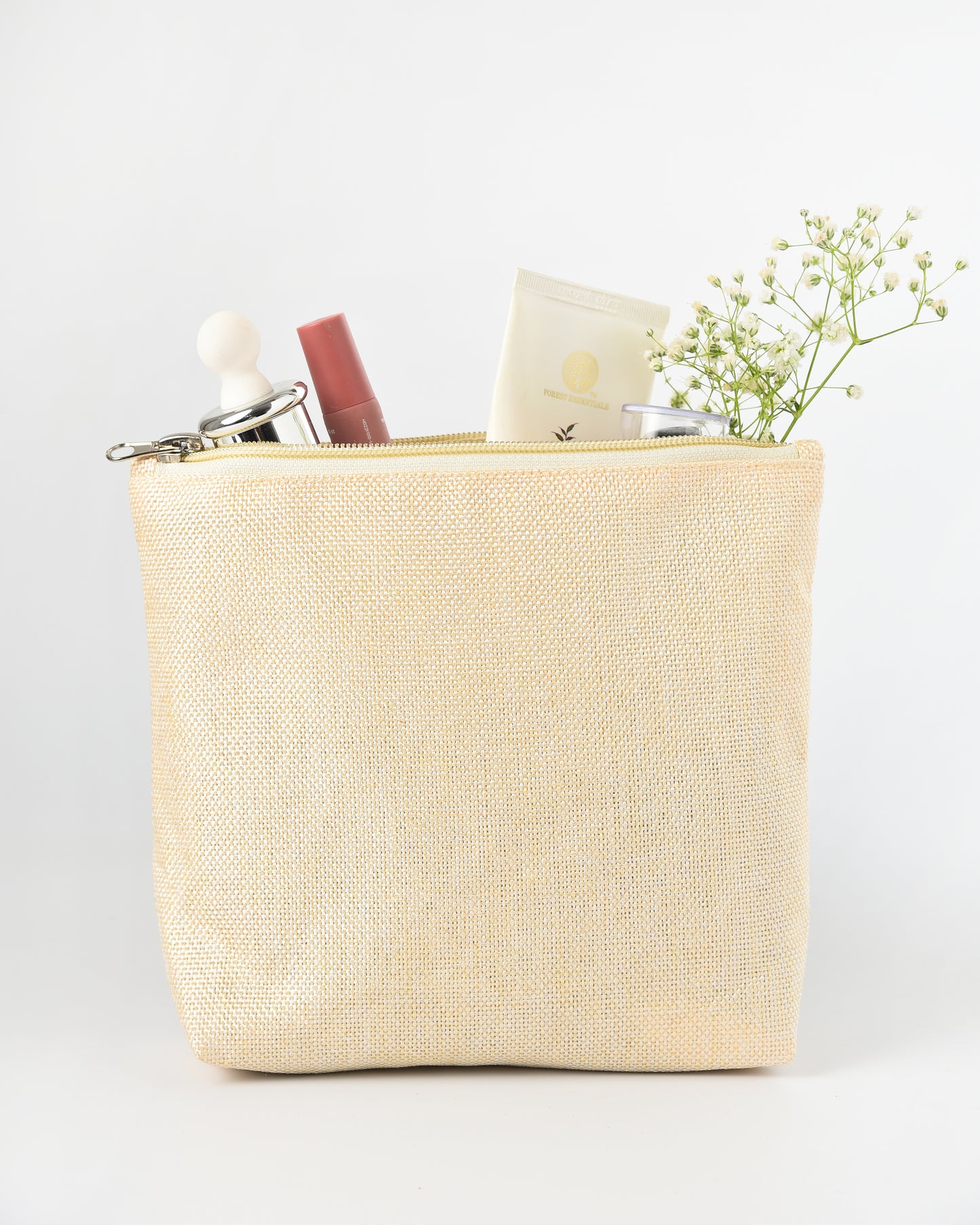 Jute Poly Zipper Flat kit